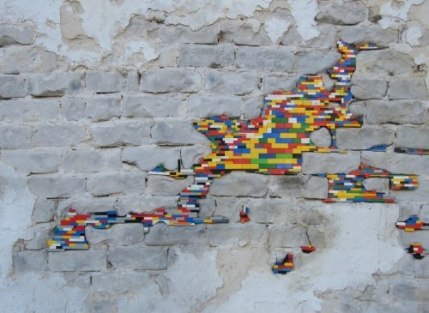 Jan Vormann - Lego street art