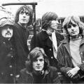Pink Floyd, gennaio del 1968. Una delle poche foto note con tutti i cinque componenti