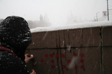 The Blind - Collage vue sur la place Rouge de Moscou