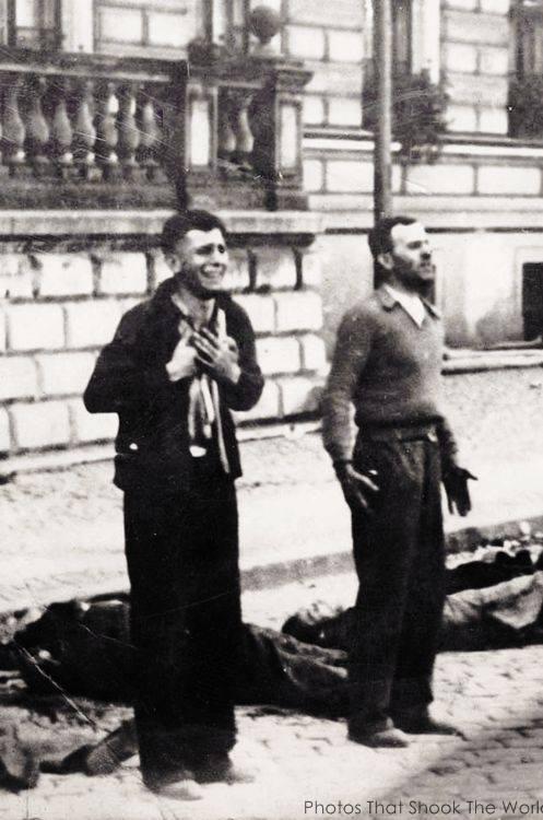 L'esecuzione di uomini polacchi Domenica di Sangue - Bydgoszcz 1939