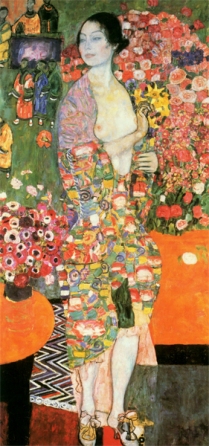 Gustav Klimt - The Dancer (formerly Ria Munk II) (1916)