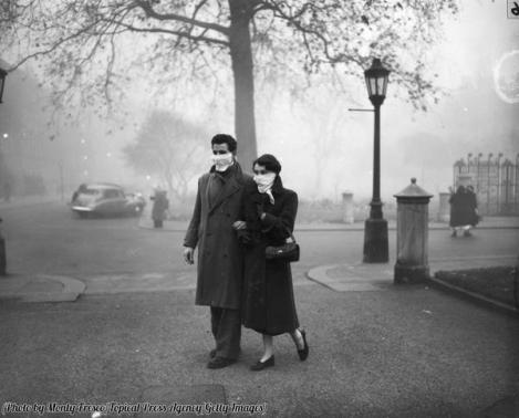 Smog a Londra, 1953