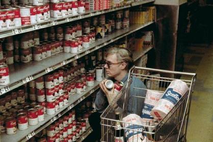 Andy Warhol compra la zuppa Campbell
