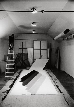 Atelier de Kenneth Noland, Vermont, 1965 © Estate Ugo Mulas, Milano
