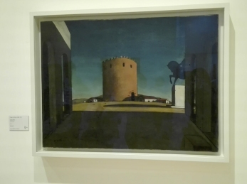 Collezione Peggy Guggenheim - Giorgio de Chirico, "La torre rossa" (1913)