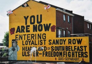Murale lealista di Belfast