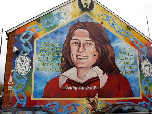 Solidarity Wall - murale del fronte repubblicano dedicato a Bobby Sands