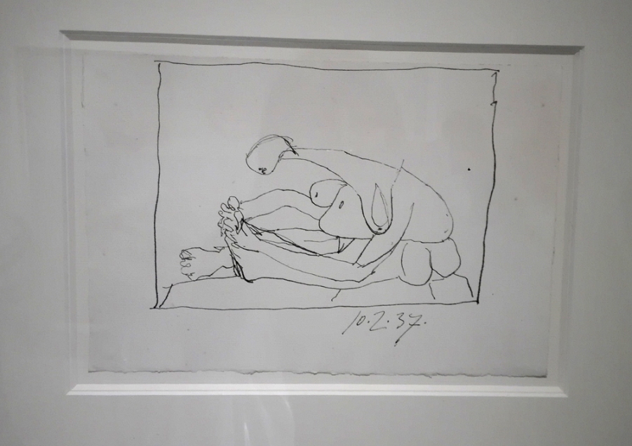 "Picasso. Sulla Spiaggia" (disegni preparatori) @ Collezione Peggy Guggenheim