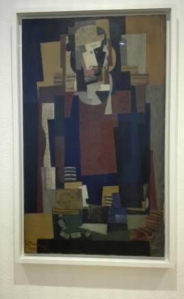 "L'Habitué" (1920) by Louis Marcoussis @ Peggy Guggenheim Collection