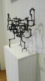 “Corax” (1953) by Ibram Lassaw @ Peggy Guggenheim Collection