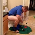 Toilette golf club