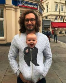 (Father Joe Wicks with his adorable daughter)