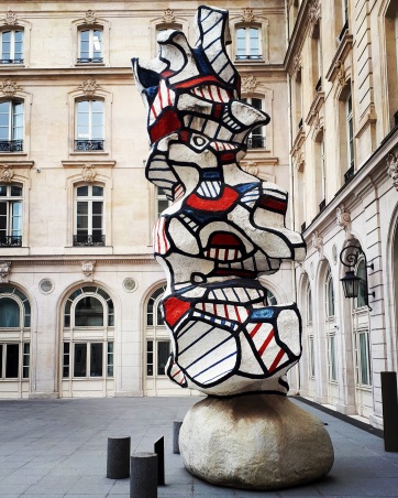 "Le reseda" by Jean Dubuffet @ Paris