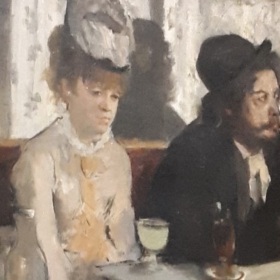 "Dans un café" by Edgar Degas (Detail) @ Musée d'Orsay