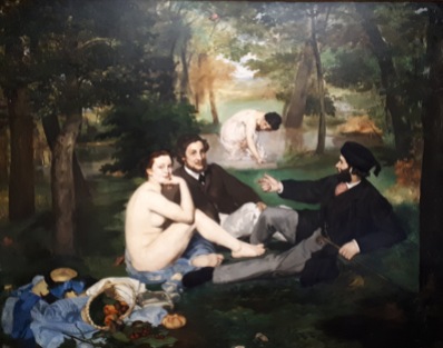 "Le Dejeuner sur l'herbe" by Edouard Manet @ Musée d'Orsay