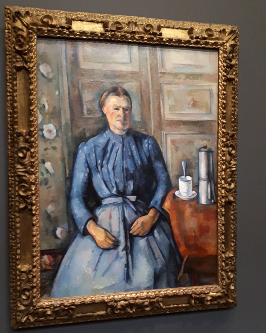 "La femme e la cafetiere" by Paul Cezanne @ Musee d'Orsay