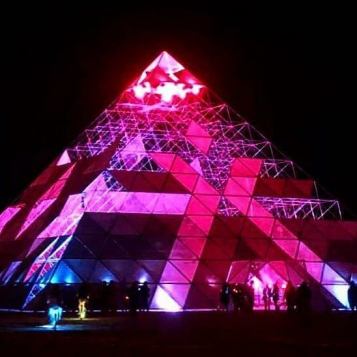 Burning Man 2019. Grand Pyramid by PlayAlchemist
