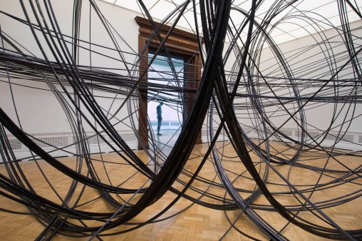 Antony Gormley, Clearing VII, 2019. Installation view, ‘Antony Gormley’, Royal Academy of Arts, London, 21st September to 3rd December 2019.