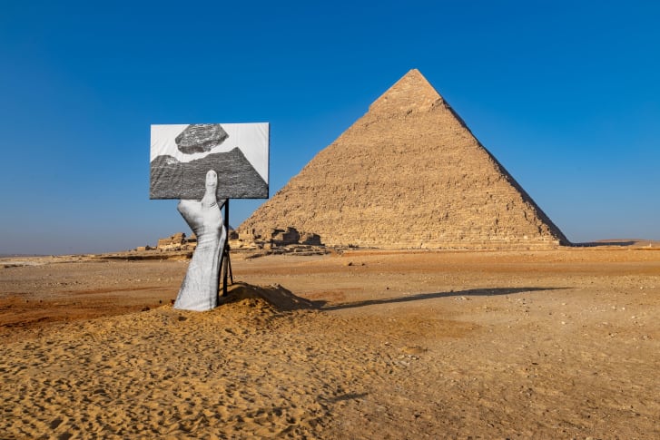 Jr @ Great Pyramids of Giza, Egypt